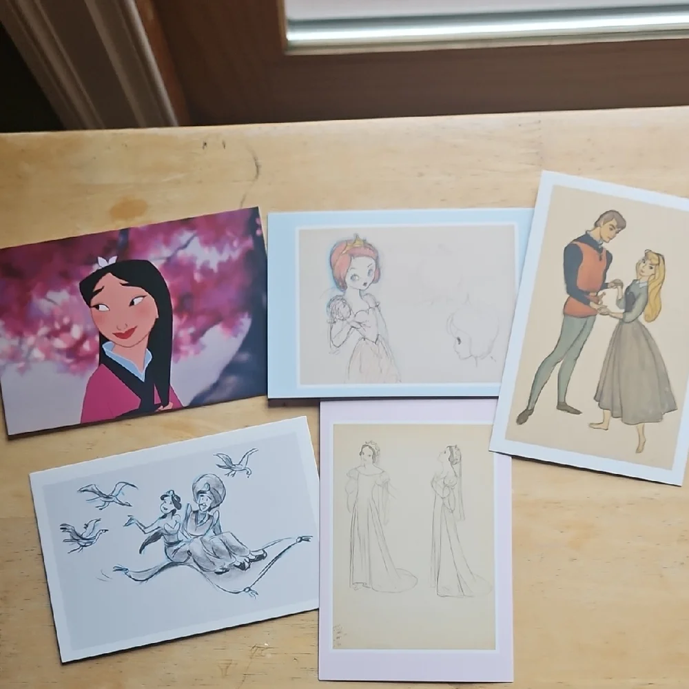 Disney Princess Postcards Pack